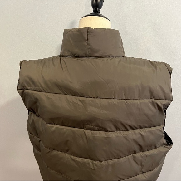 Slate & Stone Quilted Down Fill Vest In Olive Color - NWT - Reemoly - Picture 13 of 16